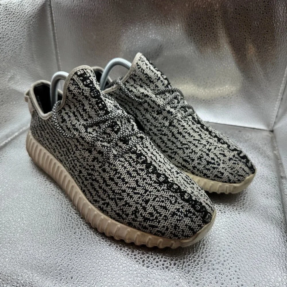 Size 8 Adidas Yeezy Boost 350 Gray‎ Mens Turtle Dove Running Shoes AQ4832